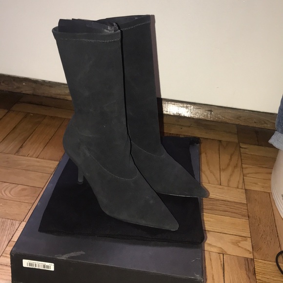 Yeezy Shoes - Yeezy season 5 stretch suede ankle boot